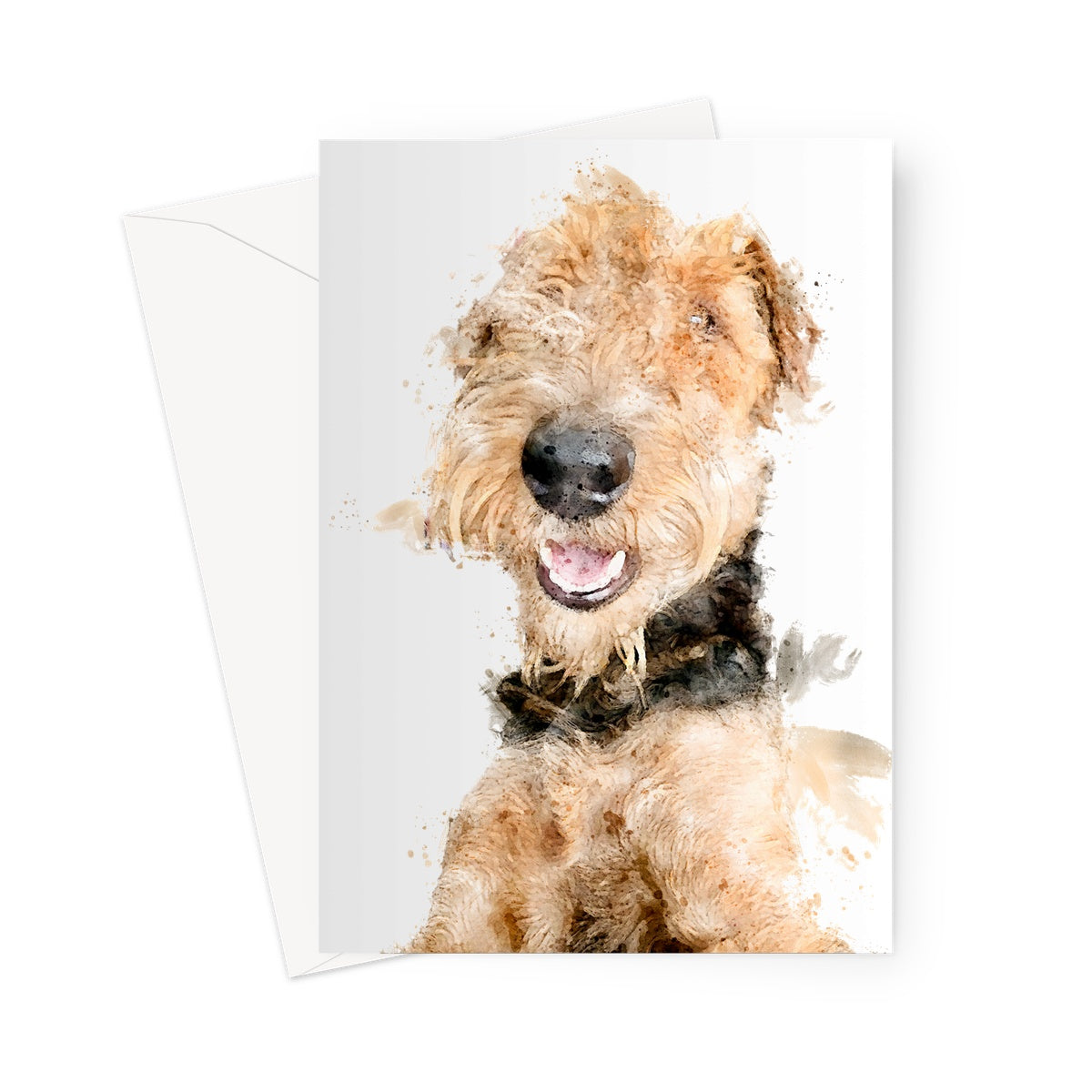 Airedale Terrier Greeting Cards (10 Pack)