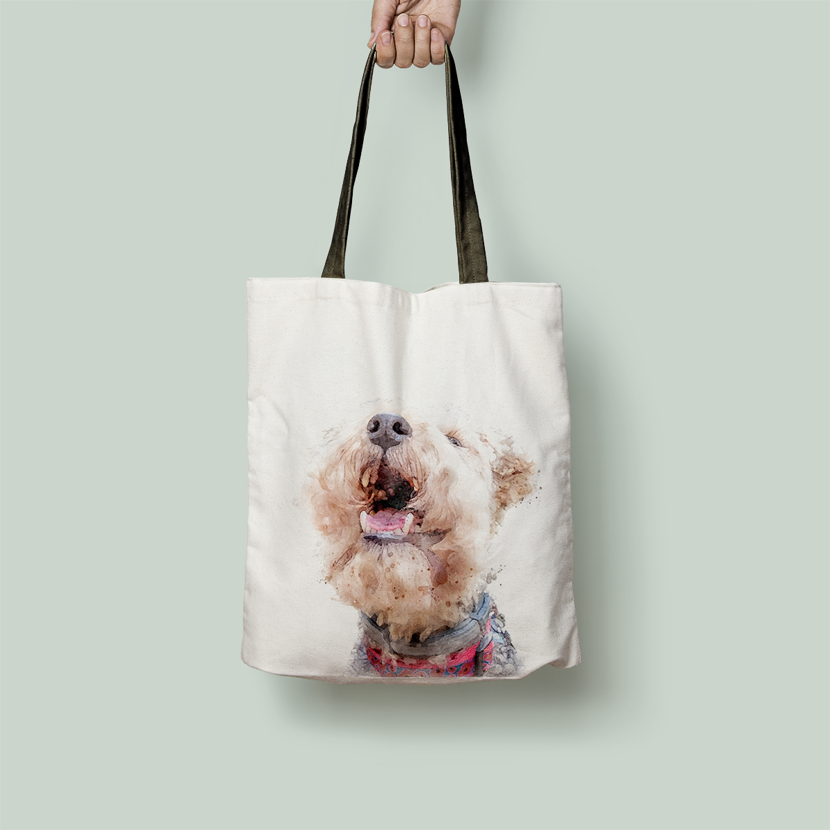 Lakeland Terrier Canvas Tote Bag
