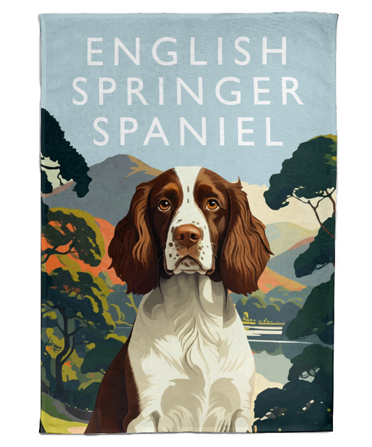 English Springer Spaniel Tea Towel