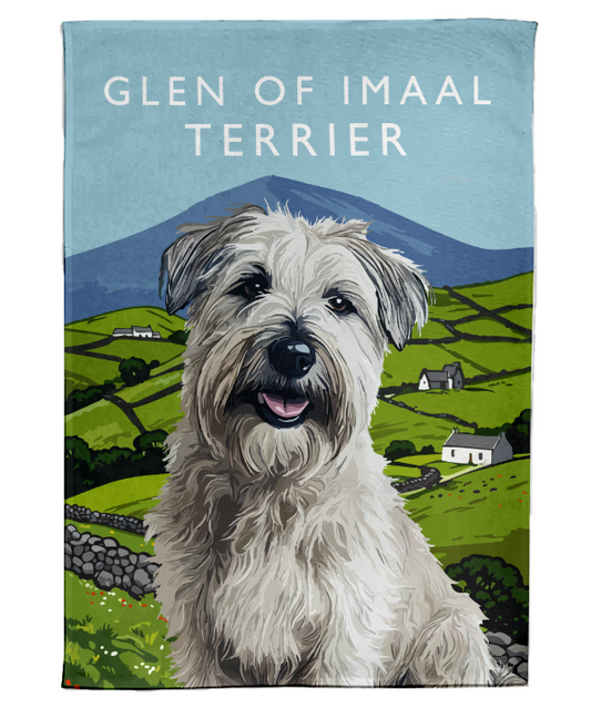 Glen of Imaal Terrier Tea Towel