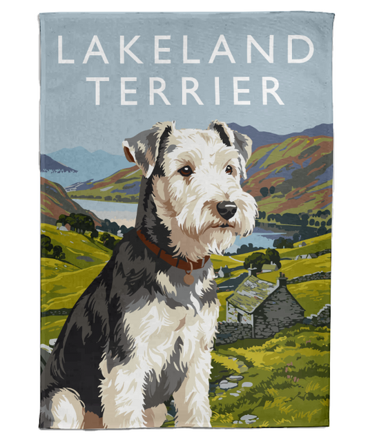 Lakeland Terrier Tea Towel