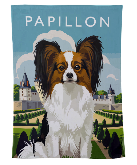 Papillon Tea Towel