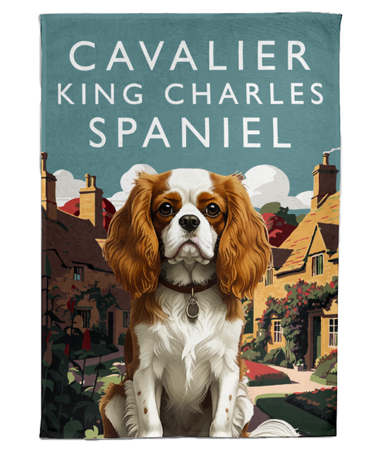 Cavalier King Charles Spaniel Tea Towel