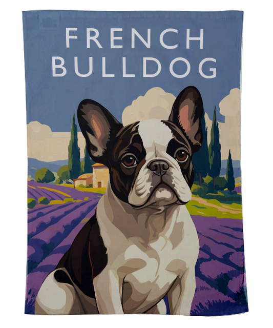 French Bulldog Tea Towel