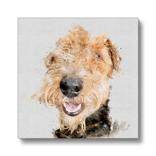 Airedale Terrier Canvas