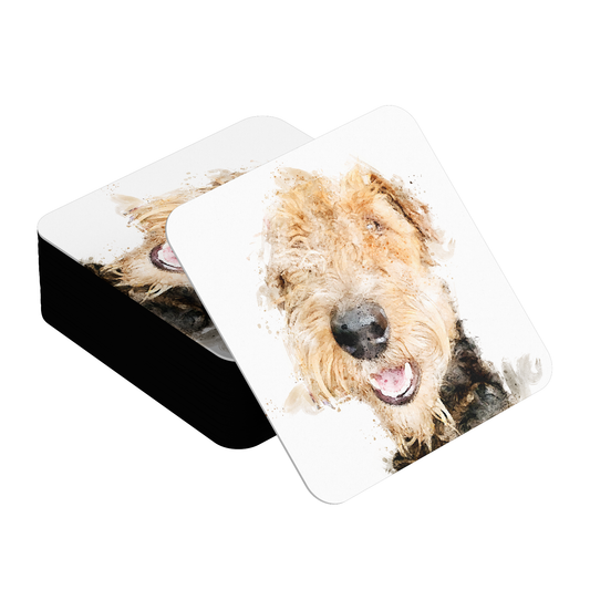Airedale Terrier Drink Coasters