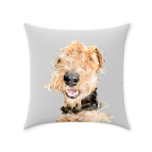Airedale Terrier Cushion