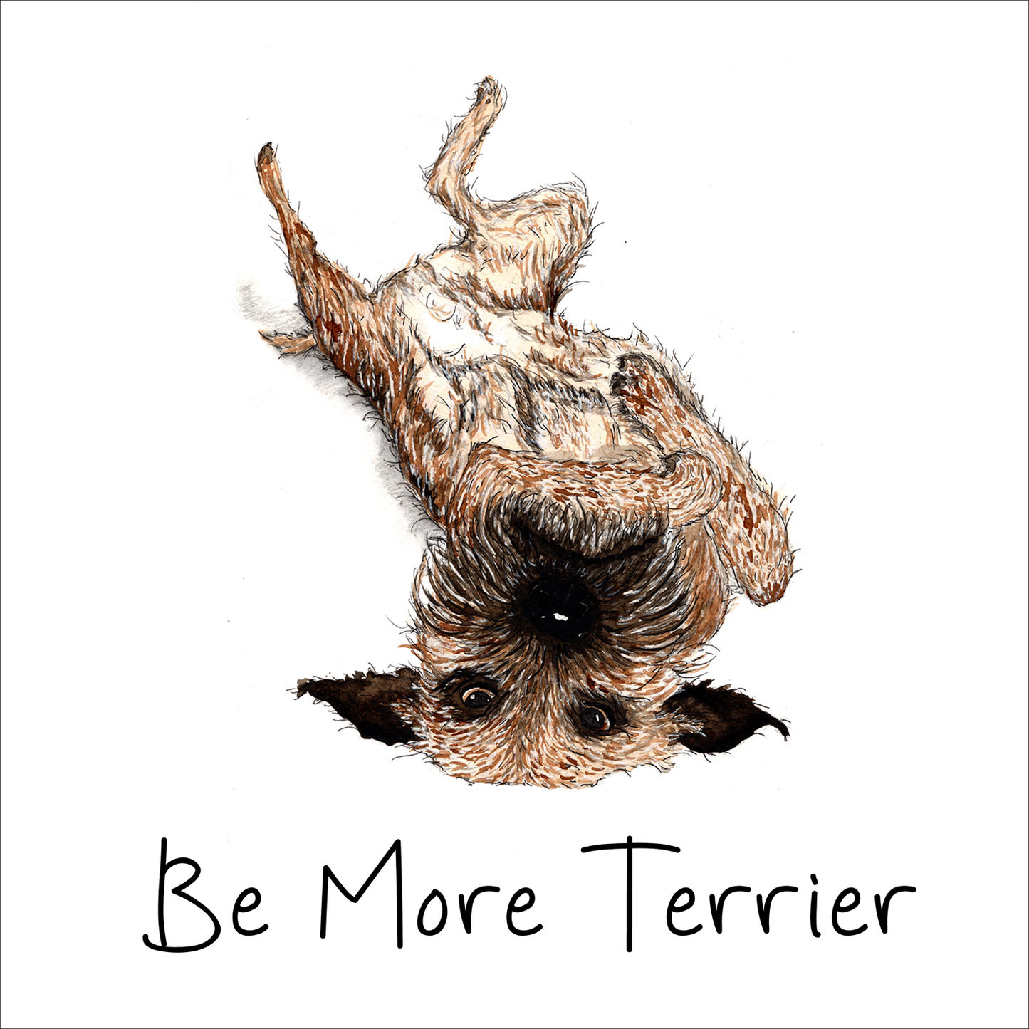 Be More Terrier Greeting Cards (Set of 8)