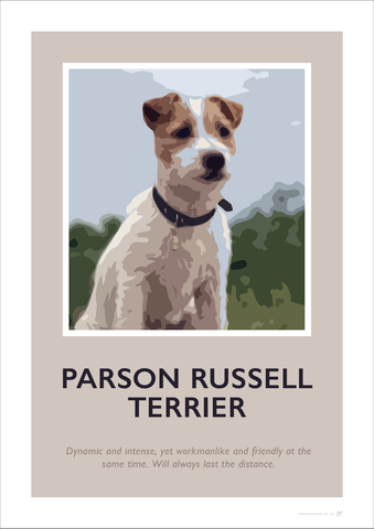 Parson Russell Terrier Fine Art Print
