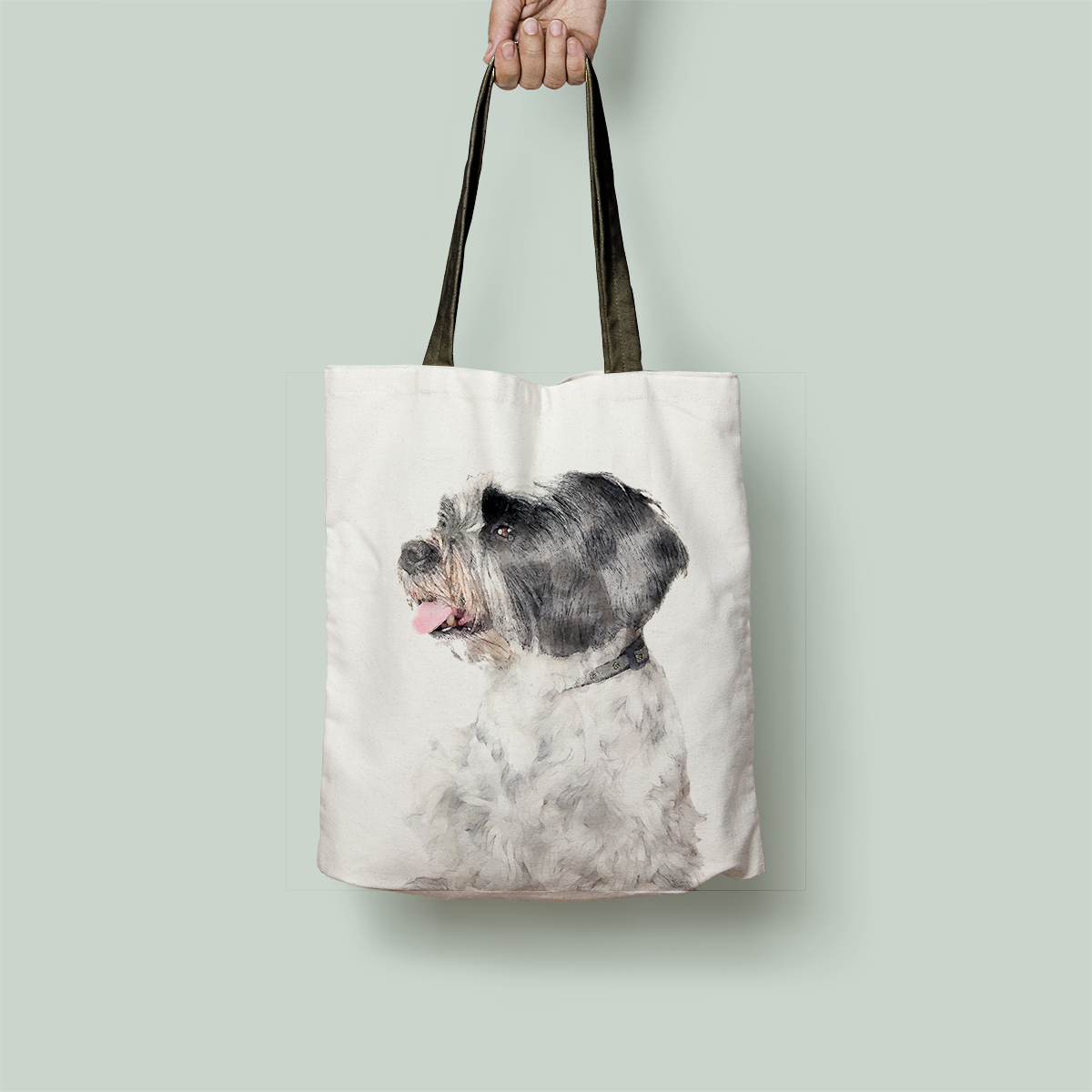 Lhasa Apso Canvas Tote Bag