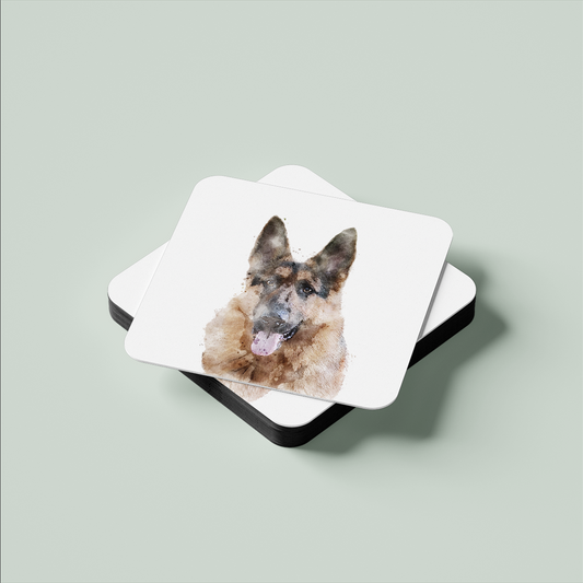 German Shepherd Drink Coaster