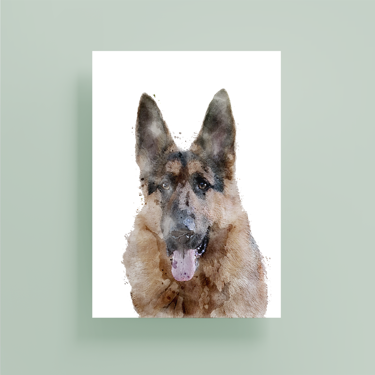 German Shepherd Fine Art Print
