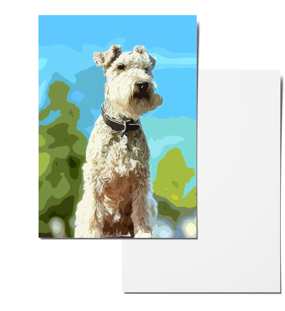 Lakeland Terrier 6 x 4 Notecards