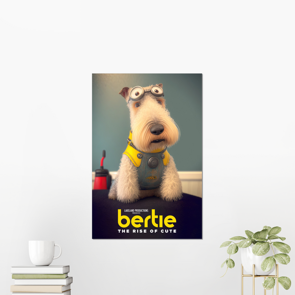 'Bertie Lakeland' Alternative Movie Fine Art Print