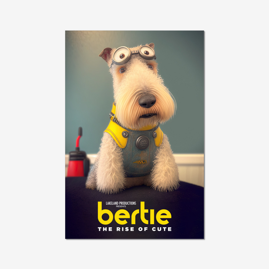 'Bertie Lakeland' Alternative Movie Fine Art Print